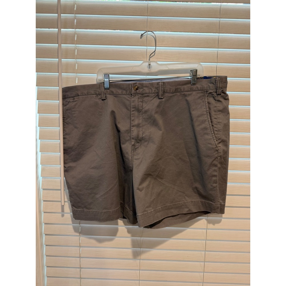 Polo Ralph Lauren Mens Classic Fit 6" Chino Shorts Grey 42W New With Tags